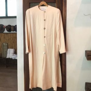 David Hayes coat and skirt suit